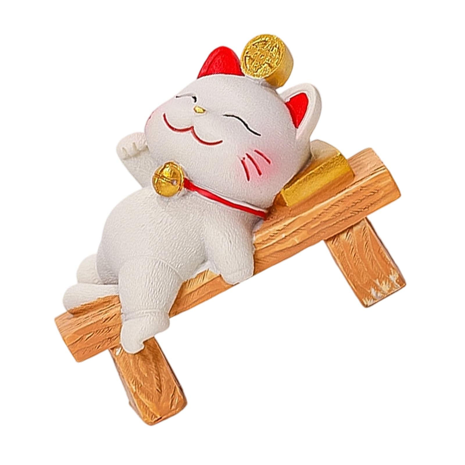 our fave Artistic Successful Puss Sculpture Dynamic Dyes Permanent Rosin Substance Space Saving Decorative Accent Permanent Rosin Statue
