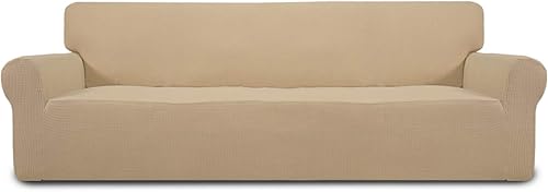 Vista 79 de Easy-Going - Funda elástica para sofá de silla, 1 pieza, protector de muebles, suave, con parte inferior elástica, para niños y mascotas, tela