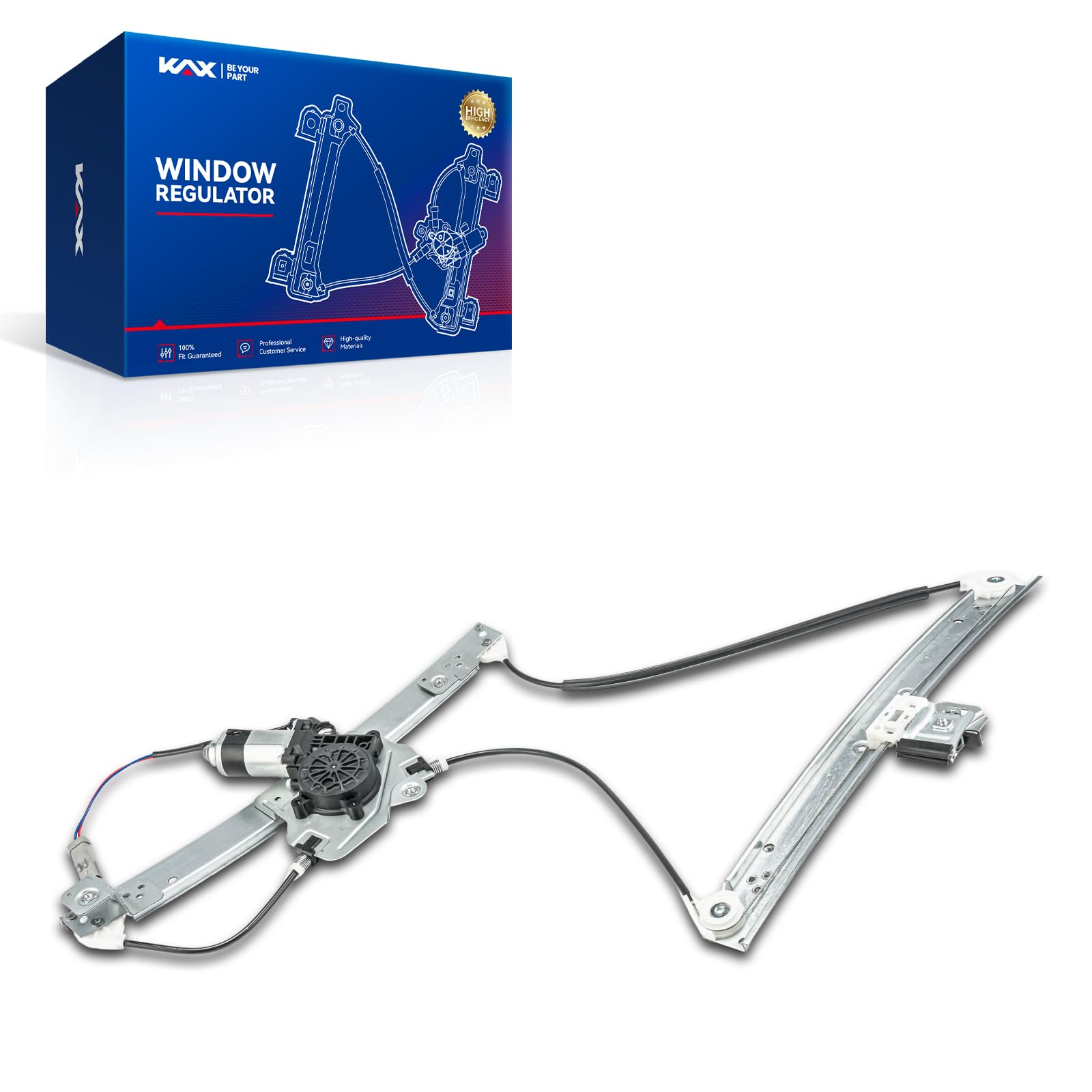 KAX Front Right Power Window Regulator w/Motor Fit for 300 2005-2010