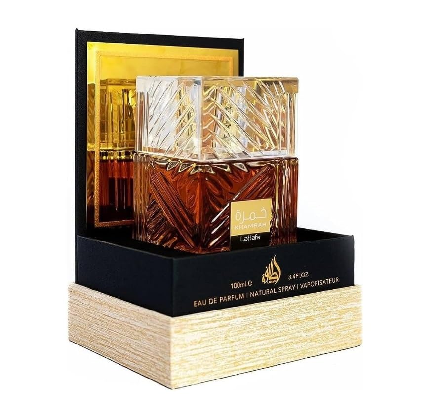 TMAX Scents Khamrah Perfume 100ml – Luxurious Amber Vanilla Woody Unisex Fragrance, Long-Lasting EDP for Men and Women – Stylish & Affordable Elegance