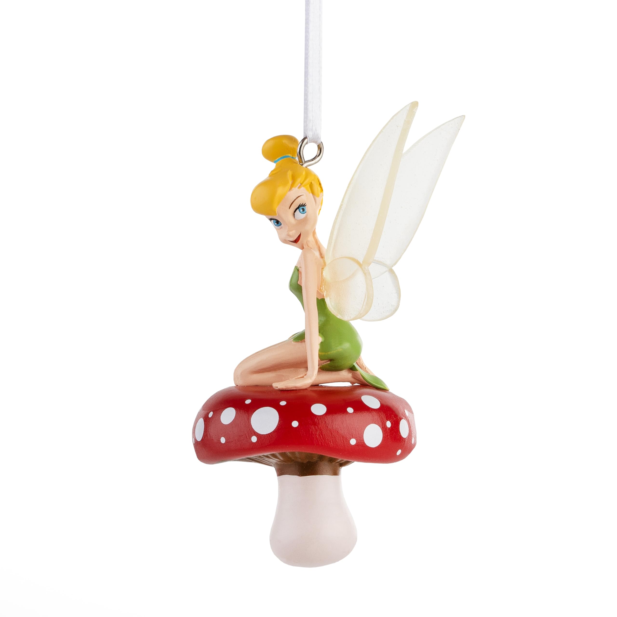 Hallmark Adorno de Campanilla, decoración de árbol de Peter Pan, Adorno Colgante de Disney, Adorno Colgante de Navidad, Regalos para Navidad