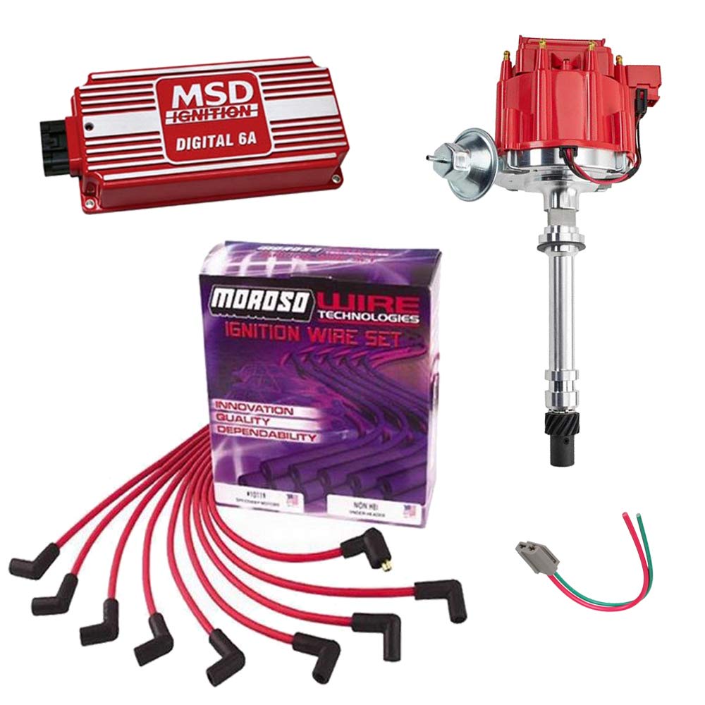 Amazon.com: Performance HEI Distributor & MSD 6201 6A Box for SBC, BBC, 350  : Automotive