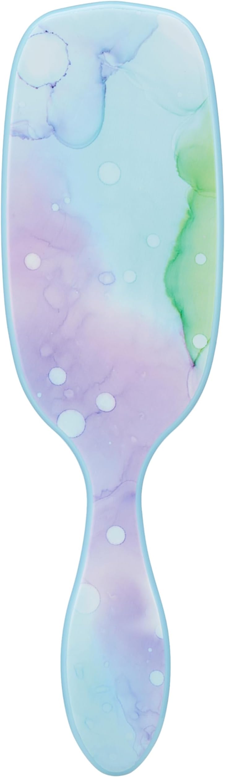 Shine Enhancer Paddle Brush, Color Wash Splatter - Hair Detangler Brush with Ultra Soft Bristles, Infused With Natural Argan Oil, Shiny Detangle & Smooth Hair, Wet or Dry, For All Hair Types
