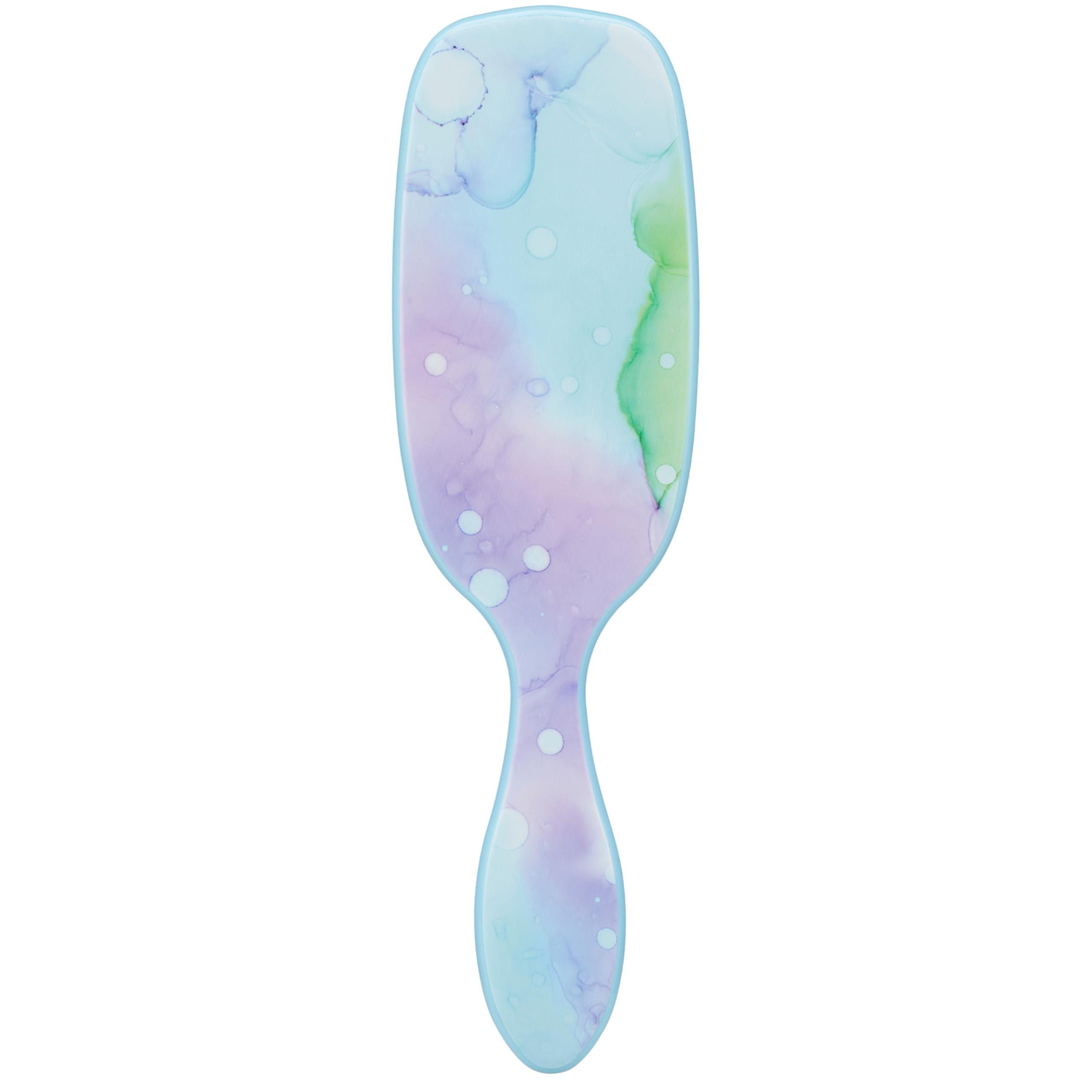 WetBrush Shine Enhancer Brush with Soft Intelliflex and Natural Boar Bristles to Help Distribute Hairs Natural Oils without Breaking Hair, Color Wash Splatter