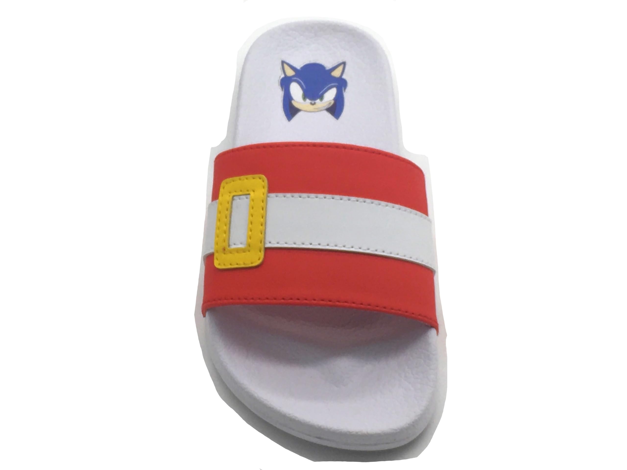 Sonic The Hedgehog Tongs de piscine pour garcons ou filles, Sandales pour enfants, Pantoufles de Plage, bleu, Taille 28-36 EU