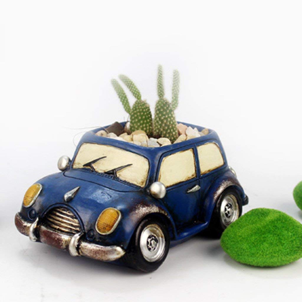 Brotherhood Enterprise Resin Planter Amazing & Attractive Retro Small Car Resin Succulent Pot Car Shape Succulent Planter Flower Pot Indoor Container Home Garden Decoration and Office Table (B08CD2WP8C) Amazon Price History, Amazon Price Tracker