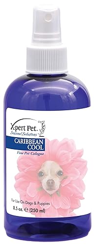 Showseason Animal Products X-Pert Pet Caribbean Cool Pet Colonia para perros, 8.5 onzas, desodorante de larga duración, sin parabenos, biodegradable