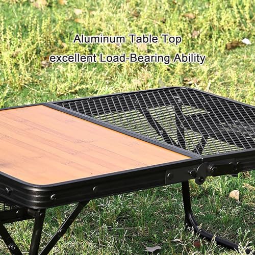 Table de camping portable et légère idéale pour vos sessions de pêche
