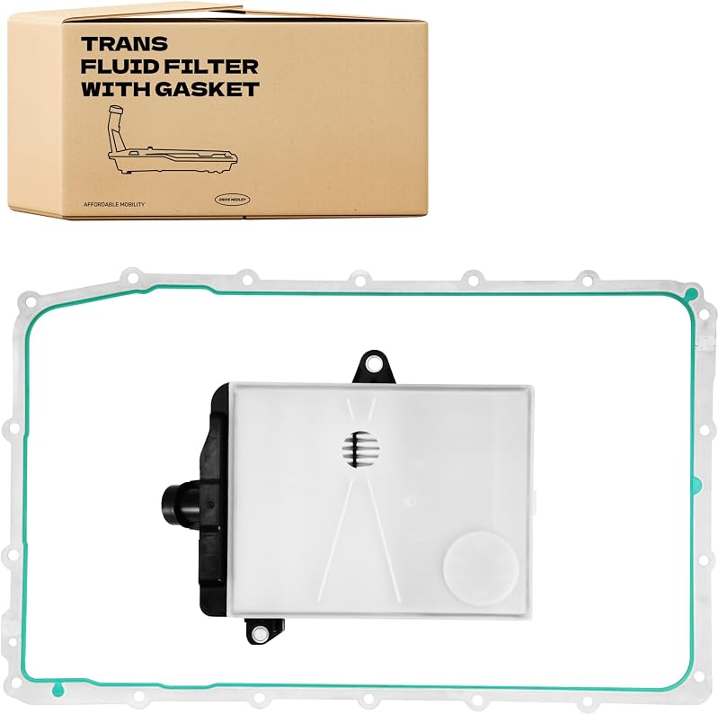 Kit filtro de transmissão automática 10R80 com junta metálica do cárter DriveMedley – 2 peças