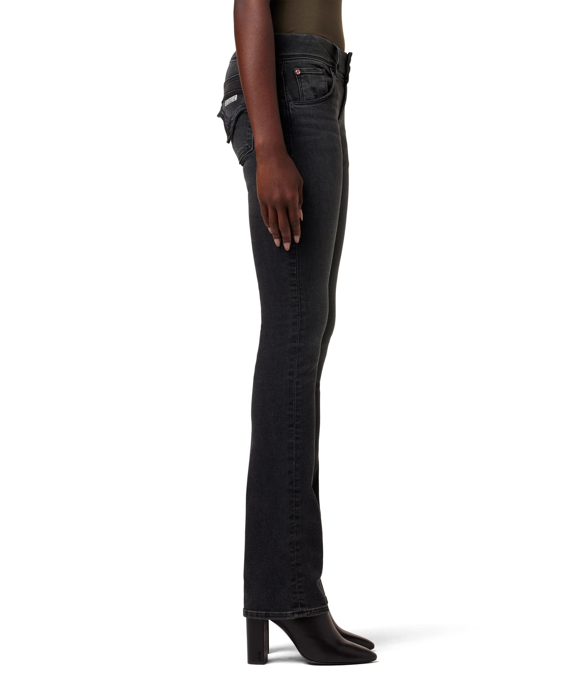 HUDSON Jeans Beth Mid-Rise Baby Boot in Nightfall Nightfall 26 34