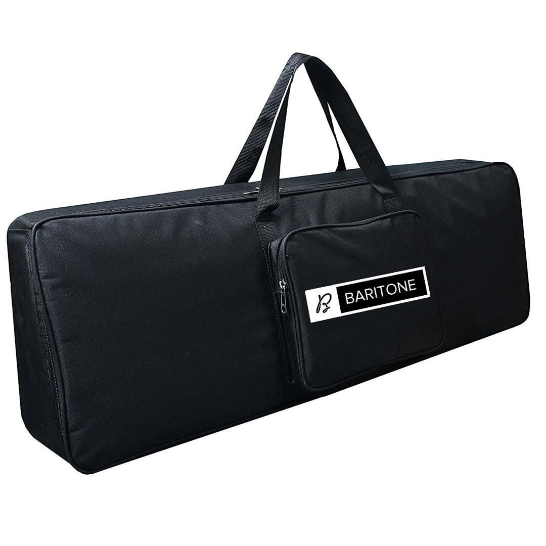 Polyester Case For Casio CTK4400, CTK700, CTX700, CTX870IN, CTK 850IN, CTK 860IN, CTK 6300IN, CTK 7300IN, CTX 8000IN CTX 9000IN Padded Keyboard Bag, Black-picture-32