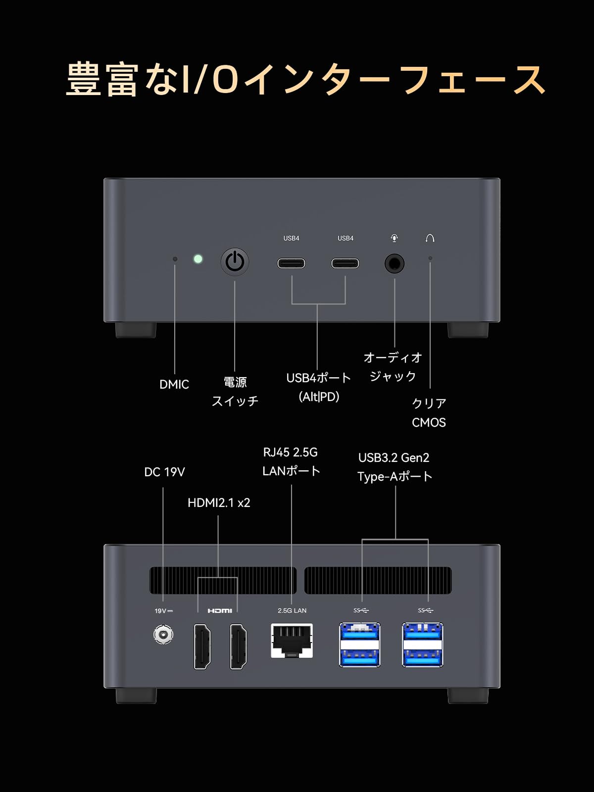 ミニPC MINISFORUM UM790pro Venus RAM32GB/ROM1TB Minisforum UM790 Pro 7940HS Mini PC