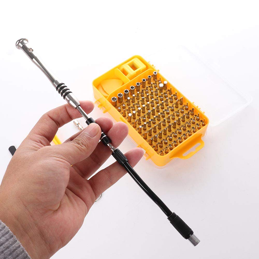 108 En 1 Ensemble De Tournevis De Haute Précision Démonter Kit D’Outils De Réparation Électronique Pour Tablettes Téléphone