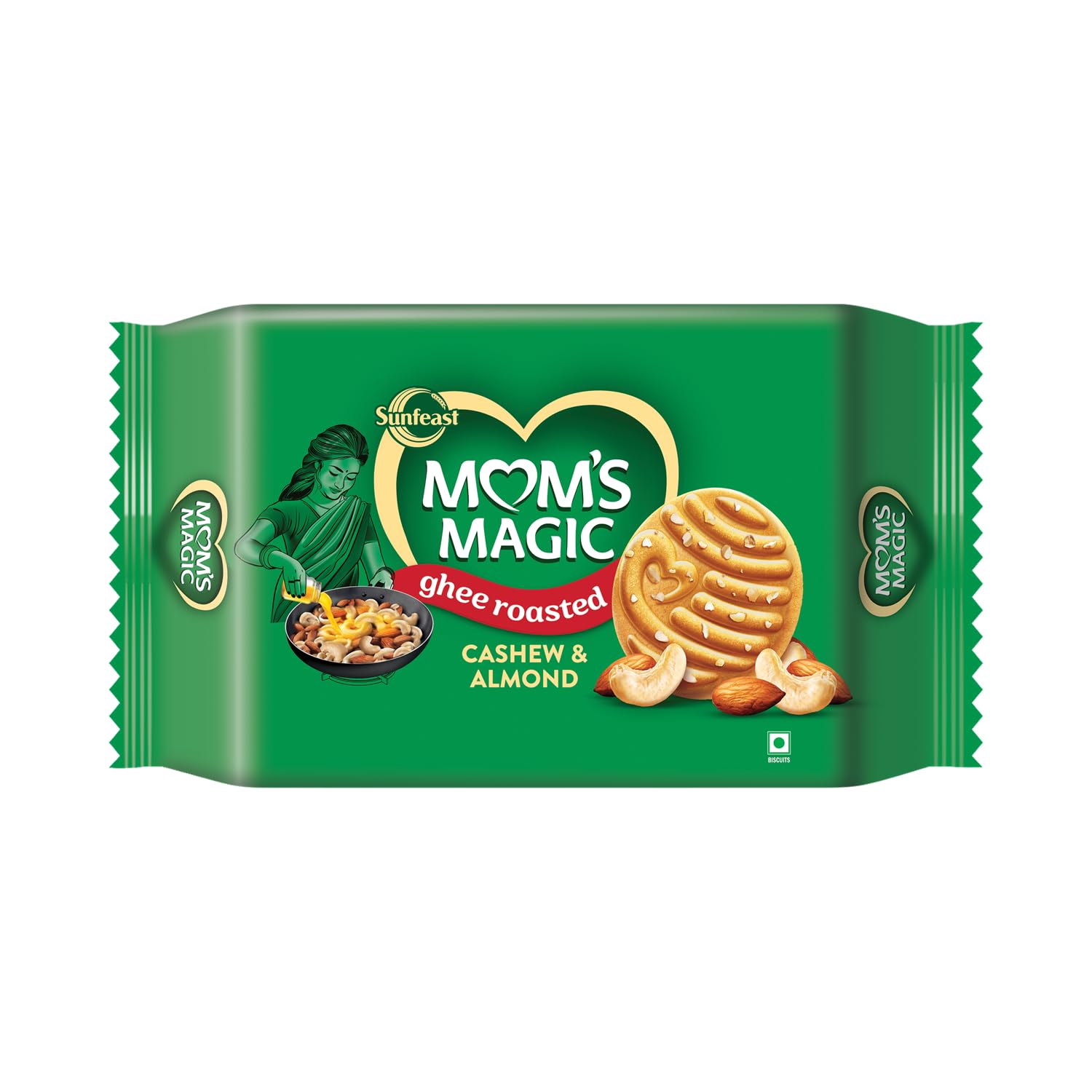 Sunfeast Rich Cashew Almond Cookies Ghee roasted |Roasted Cashew Almond Biscuits 560 Gms/584 Gms /544Gms [Weight may vary]