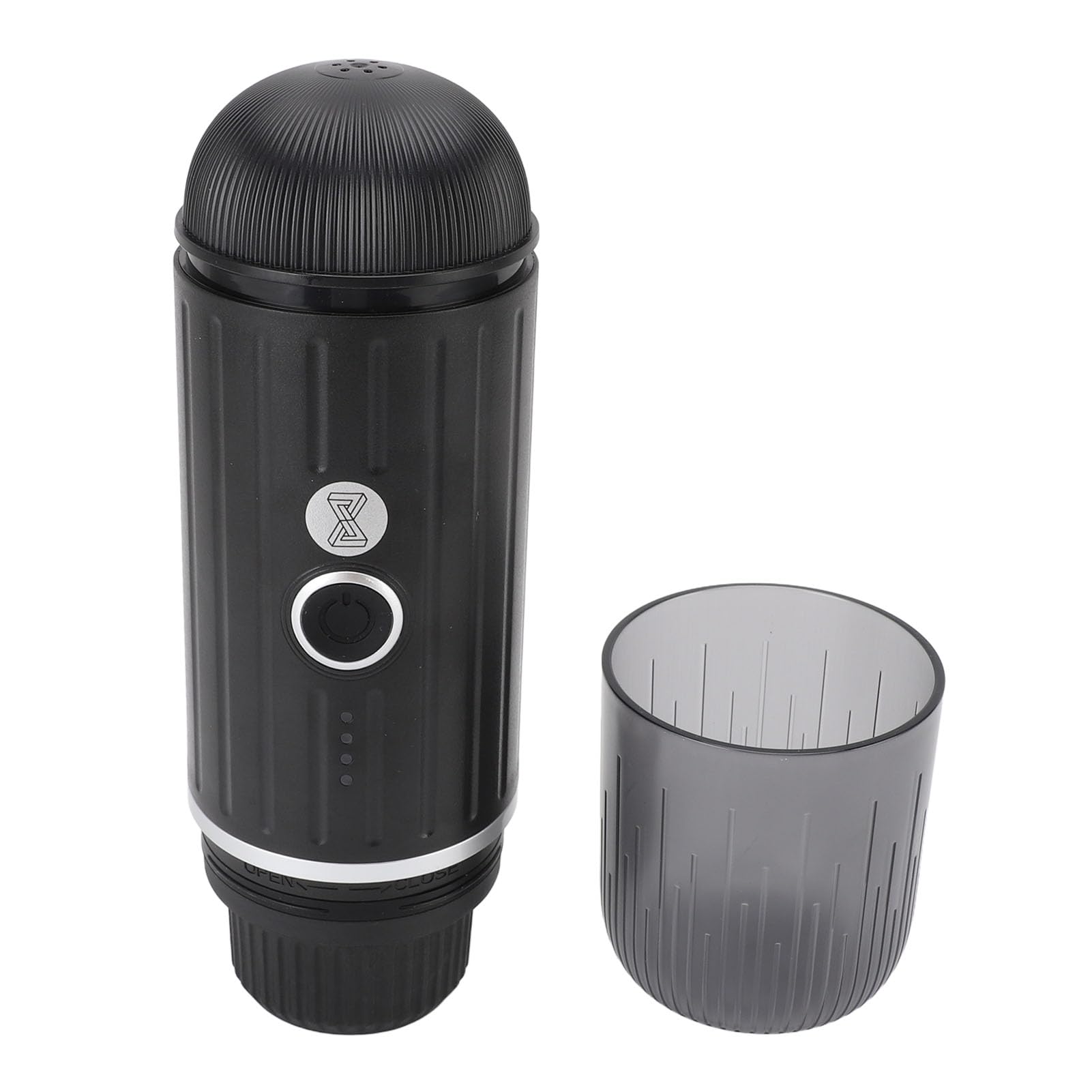 Macchina da caffè elettrica Portatile per Auto, Ricaricabile, Riscaldamento rapido, per Campeggio, Viaggio, Capsula macinata