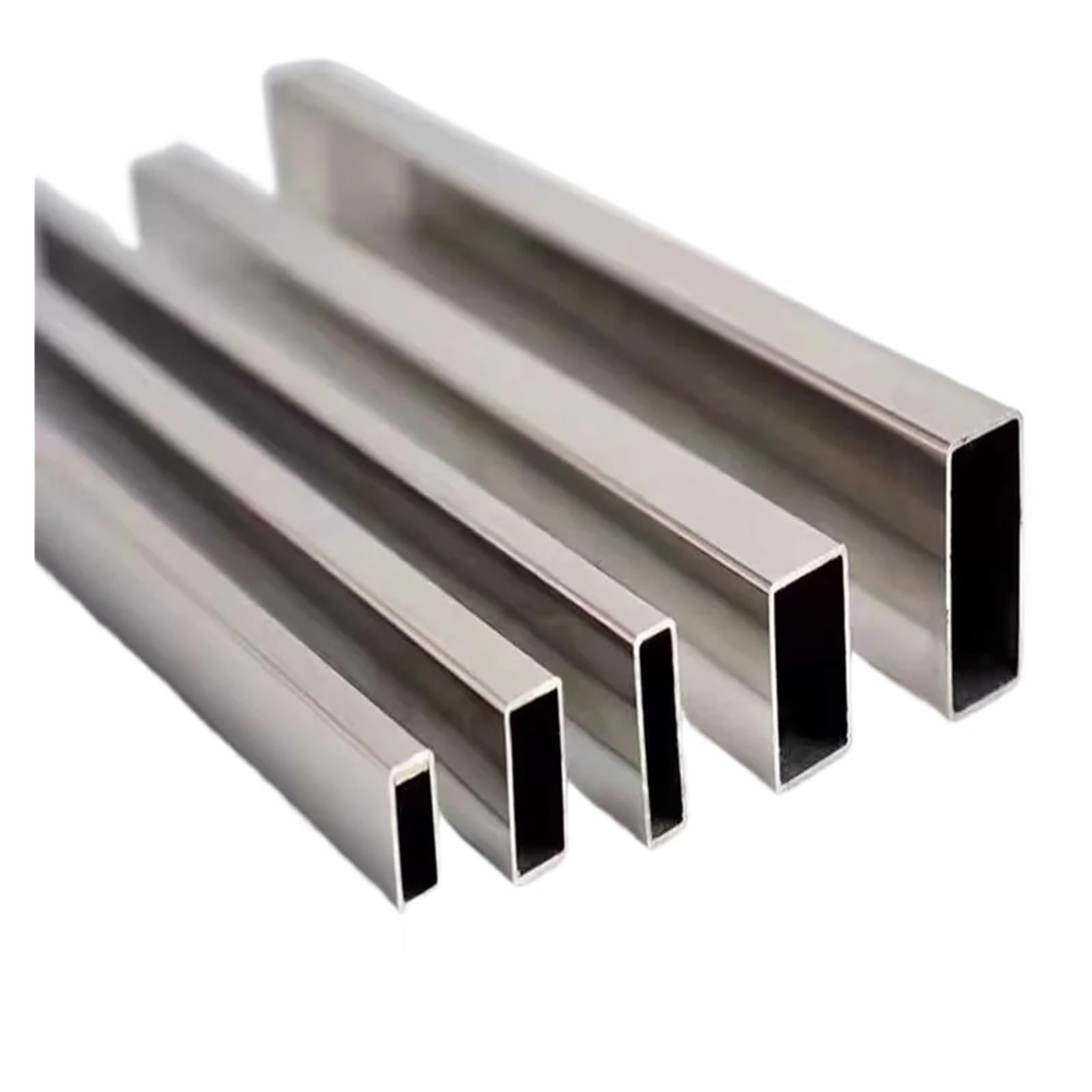 Aluminium Quadratrohr 1xpc Länge 500mm 304 Edelstahl Vierkantrohr Rechteckige Industrie Fitting Hause Diy Metall Halterung Flache Rohr(30X30X1.2mm)