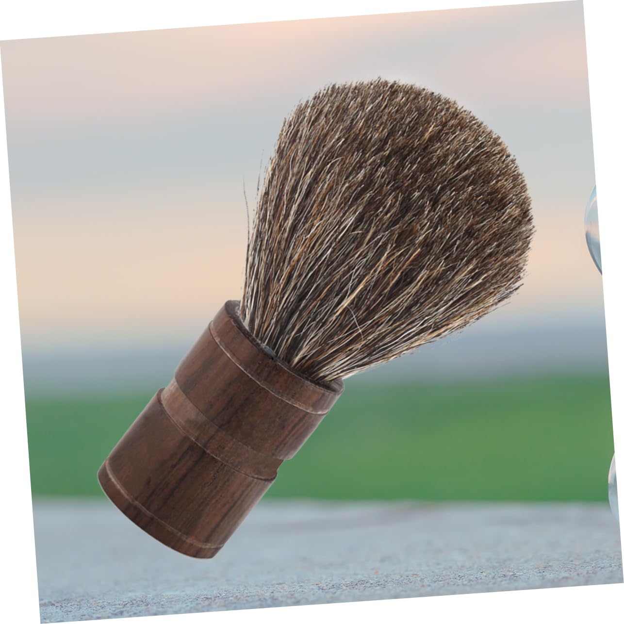 MAGICLULU 3 Pz spazzola per barba spazzola per baffi spazzola per barba pelliccia soffice strumenti di bellezza pennello da barba uomo spazzola per la pulizia Bambù