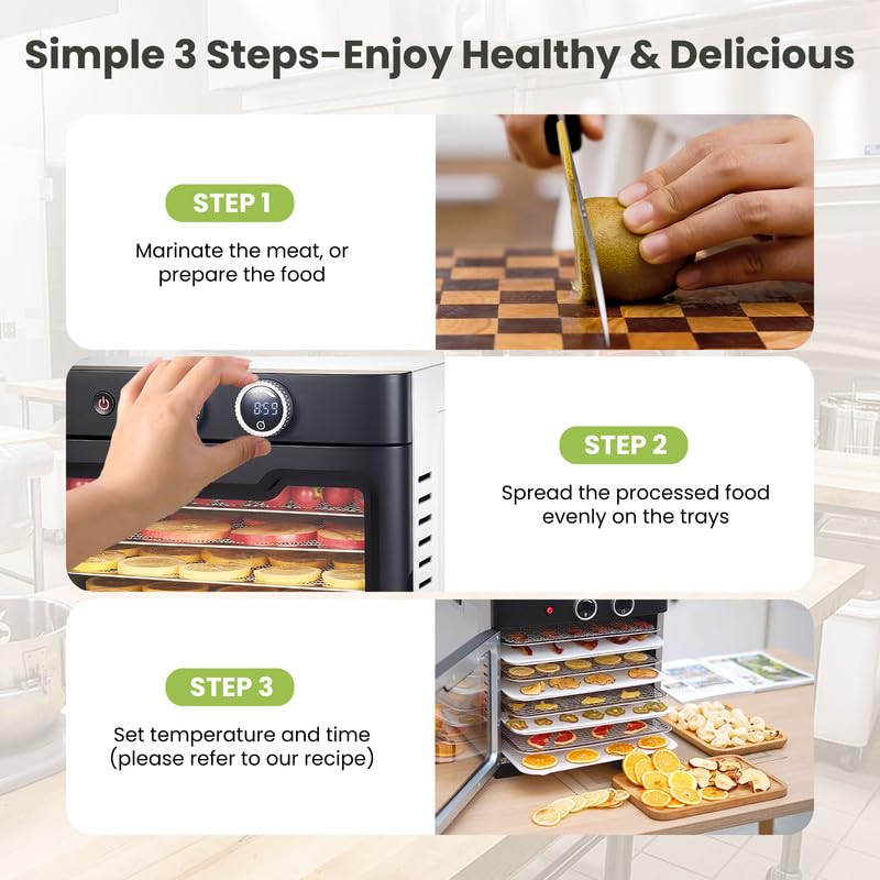 Electric Food Dehydrator 10 Trays