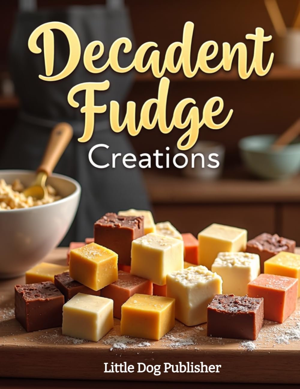 Decadent Fudge Creations: 30 Easy Fudge Recipes Cookbook, full color photos for every recipe