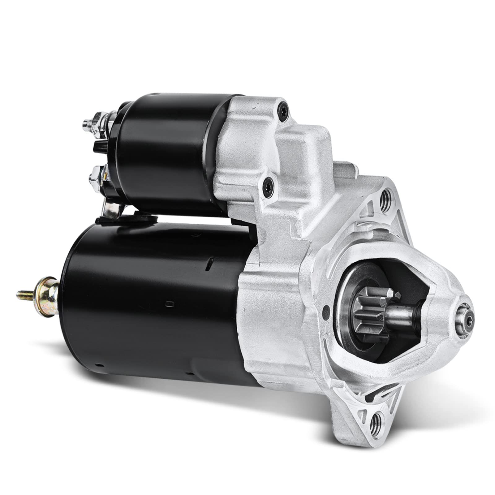 Frankberg Anlasser Starter Anlasser Auto Benzin 1,1 KW/12 V/9 Zähnez Kompatibel mit A4 8E2 8D2 A4 Avant 8E5 8D5 A6 Avant 4A5 P.a.s.s.a.t 3B2 3B3 Replace# 0001107013