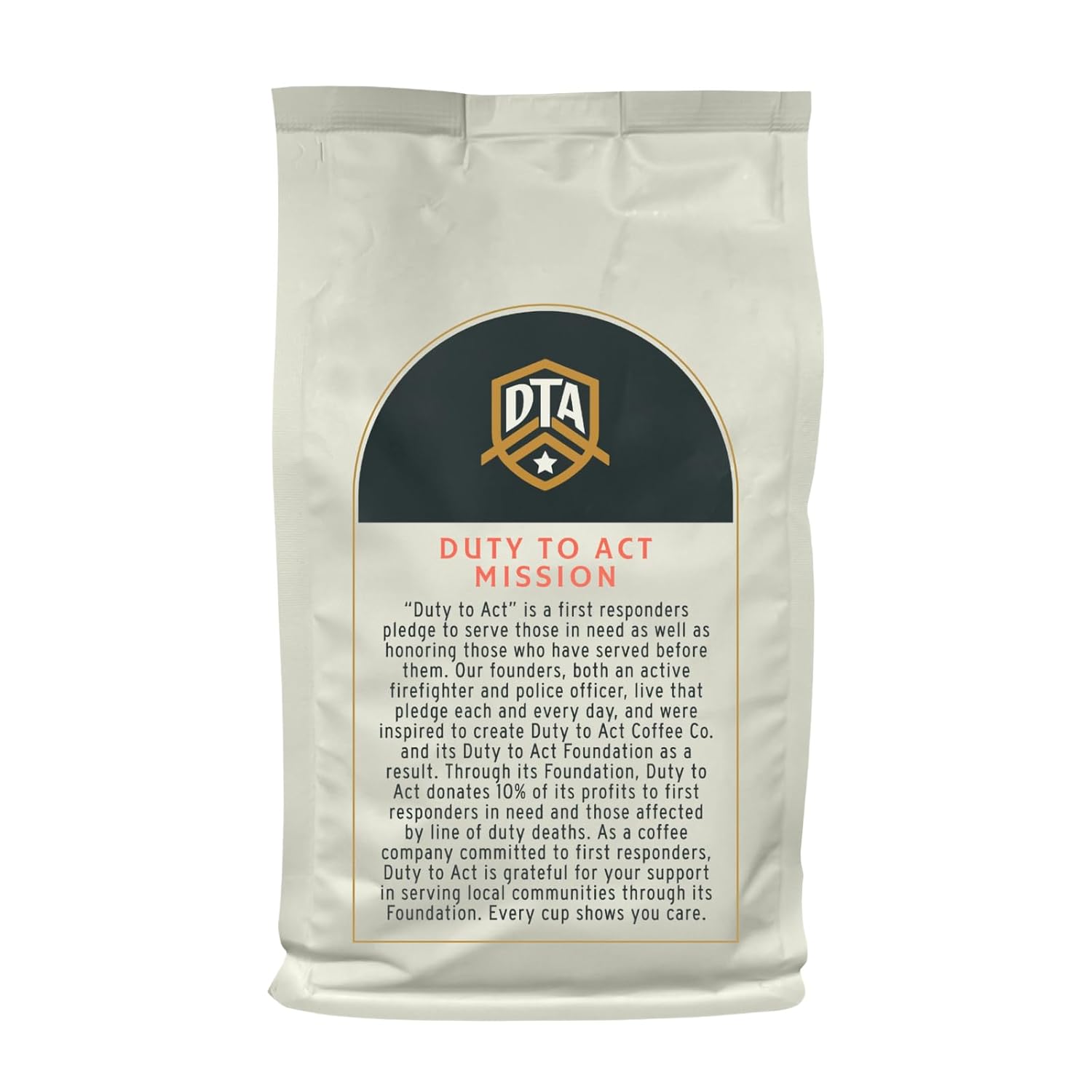 Duty to Act Medium Roast Ground Coffee, 2 lbs (Pack of 1)