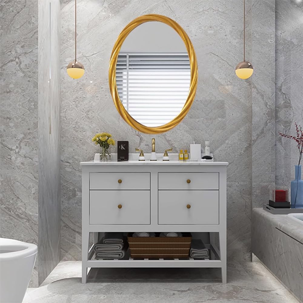 新品 アールデコ ミラー Amazon.co.jp: ZYBOWAYL ラウンドヴィンテージミラー、31インチ壁掛け