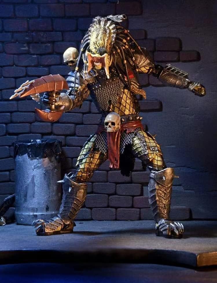 Miniatura 3 de Predator - Figura de acción de 7 pulgadas, figura de acción Ultimate Jungle Hunter, modelo de juguete, adornos de regalo, Decora coleccionable