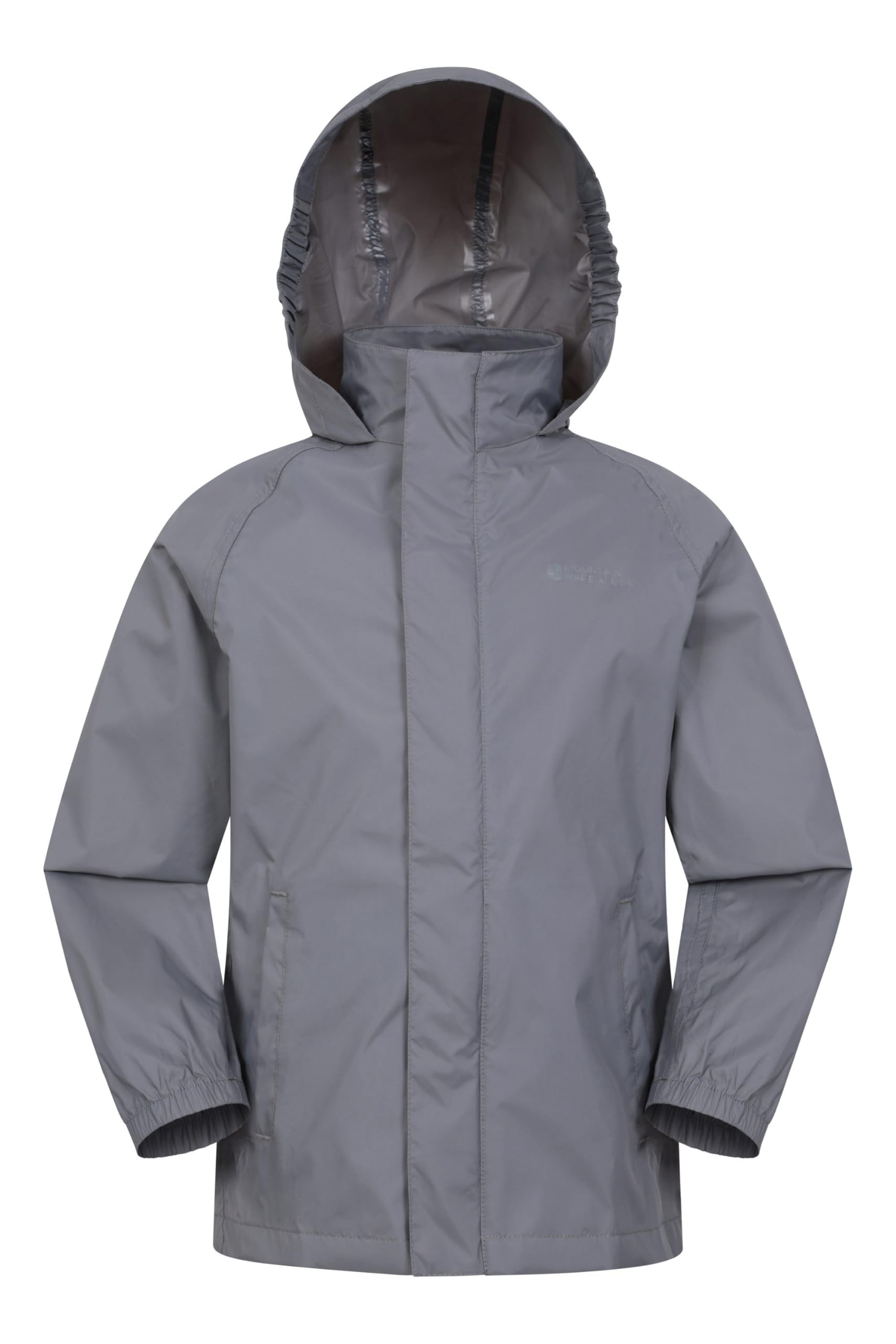 Mountain Warehouse Pakka Veste imperméable pour Enfant - Manteau de Pluie Pliable, Coupe-Vent, léger, Respirant, Fille et garçon - Printemps été