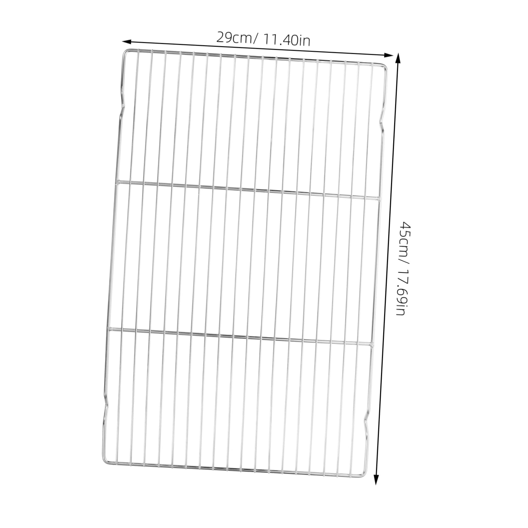 JOINPAYA Cooling Mesh Rack Thickened Wire Baking Rack for Cooking Grilling Multi Use Household and Outdoor Wire Rack for Cooling Cookies Cakes Muffins More Easy to Clean
