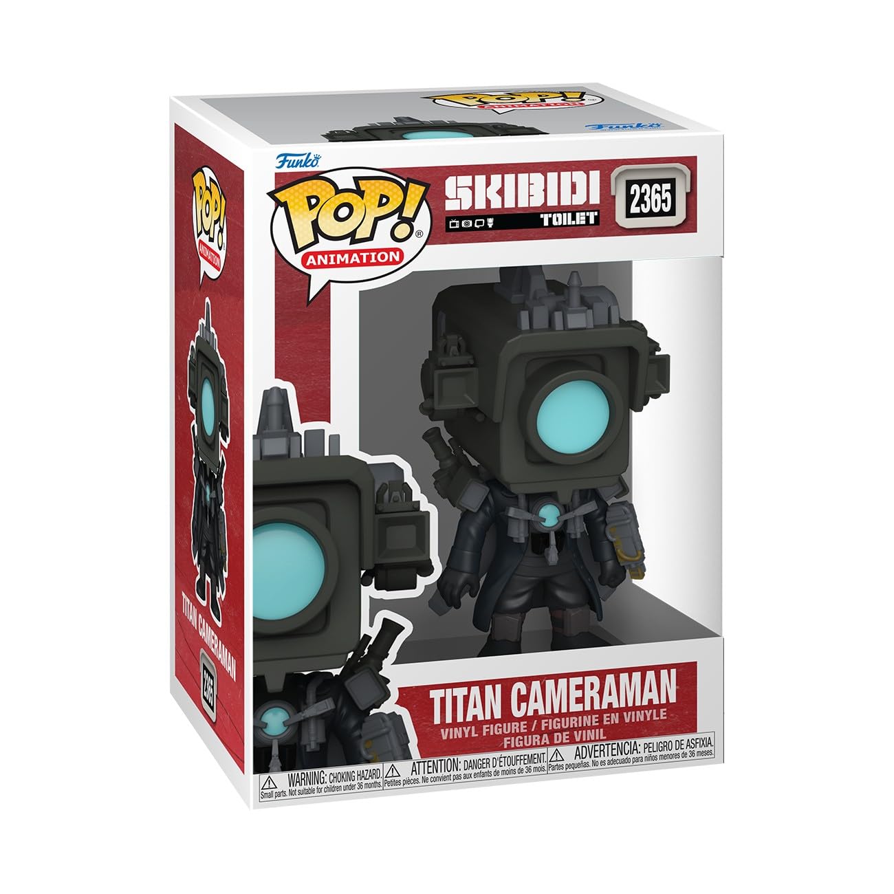 Funko POP! Animation: Skibidi Toilet - Titan Cameraman - Collectable Vinyl Figure - Gift Idea - Official Merchandise - Toys For Kids & Adults - Model Figure for Collectors and Display