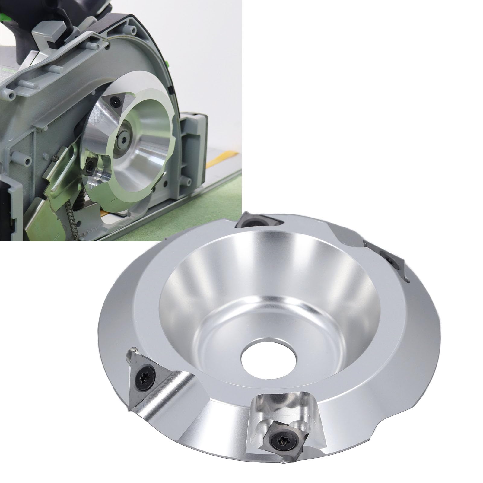 Disco per Fresa per Scanalatura Ad Angolo Retto Disco per Fresa per Scanalatura Ad Alta concentricità con Rivestimento Resistente Alla Ruggine per la Decorazione di Interni