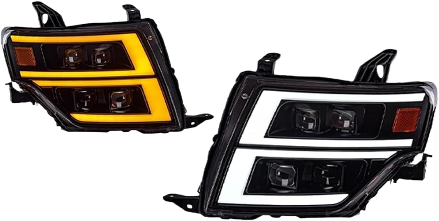 パジェロ V93 V97 V87 ヘッドライト 2009-2021 LED プロジェクター