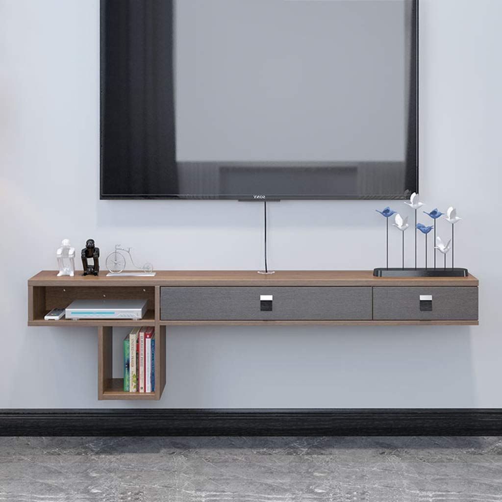 Floating shelf Wall Mounted Floating TV Media Storage