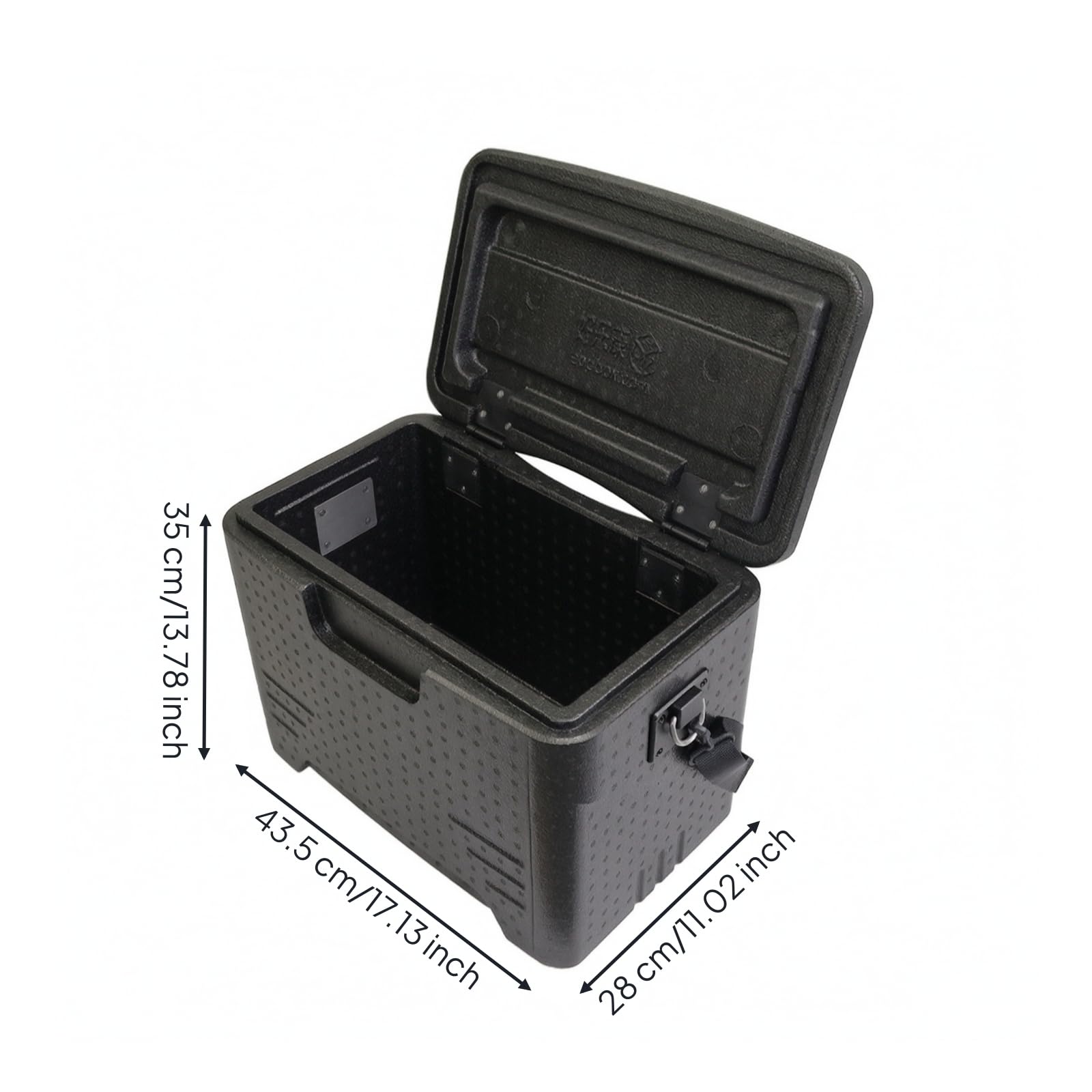 Ghiacciaia tile Termico Baule Frigo | Capacità 22 Litri, Resistente, scatola termica, per Pesca, Campeggio, Picnic, Pescatori