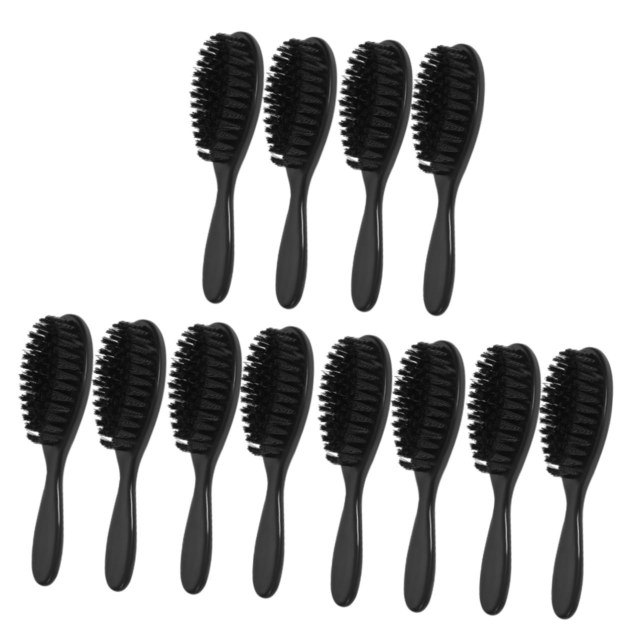PLAFOPE 3sets Men's Beard Shaving Brush Hair Beard Sweep Bristle Grooming Men 4pcs*3