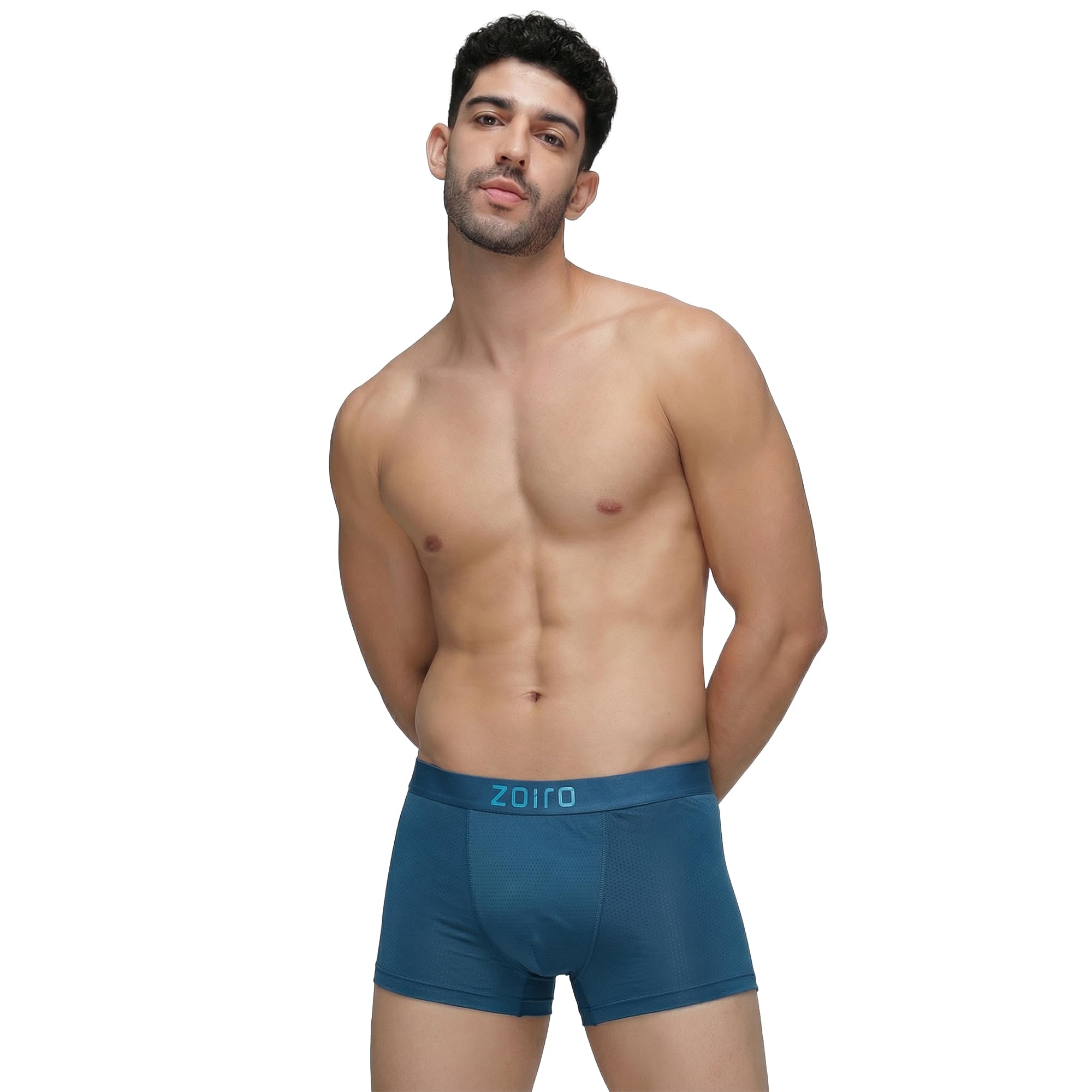 Men's Ultra Light Breathable Mesh Structure Skinny Fit Trunk | Pack of 1 |Underpants | Men's Underwear-image-38