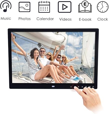 HL Digitaler FotoRahmen 15-Zoll 1280x800 LED-Touch-Taste MP3MP4-Player
multifunktionslename WerbeMaschine elektronischer Bilderrahmen
schwarz : Digitale Bilderrahmen HL Digitaler FotoRahmen 15-Zoll 1280x800 LED-Touch-Taste MP3MP4-Player
multifunktionslename WerbeMaschine elektronischer Bilderrahmen
schwarz : Digitale Bilderrahmen