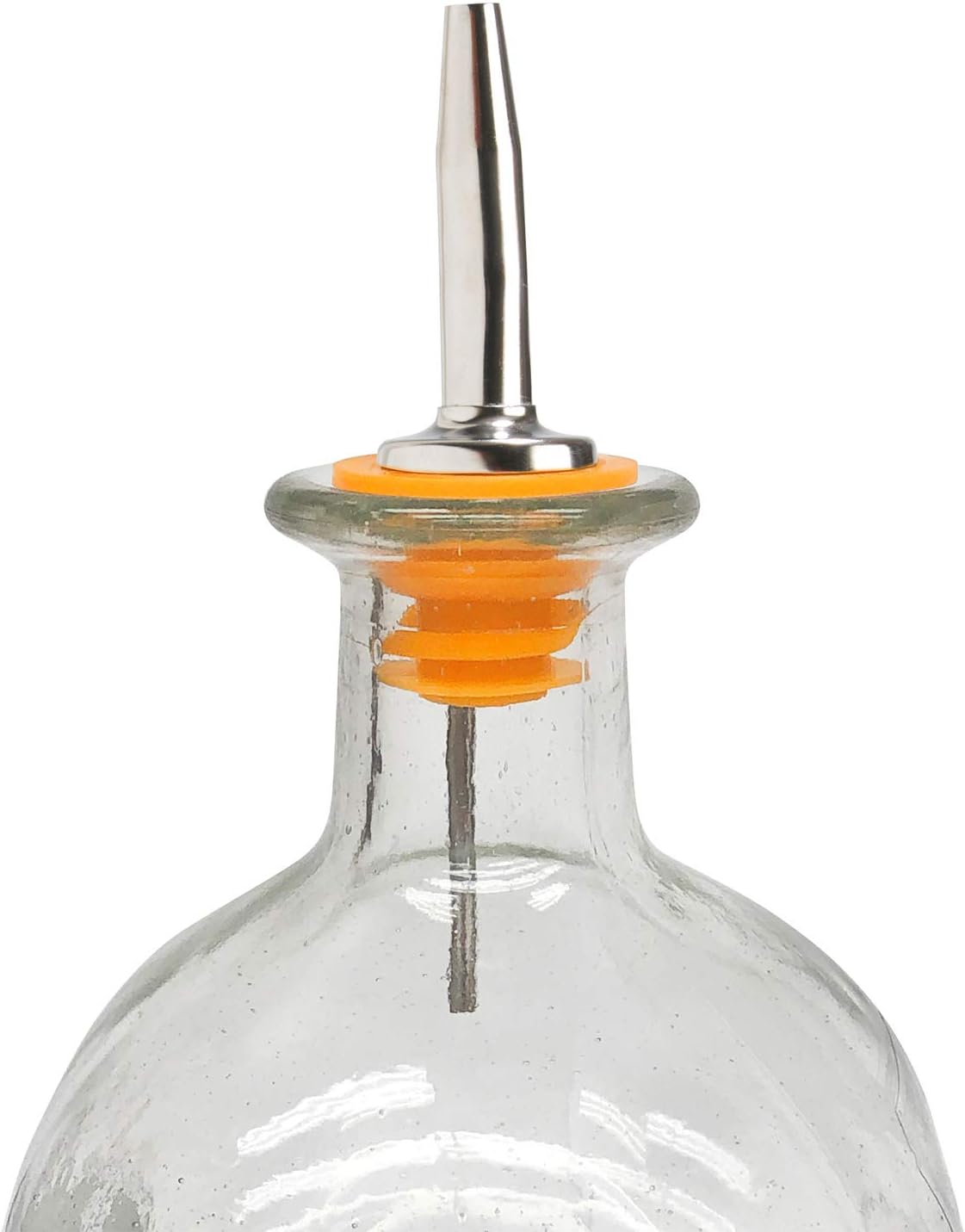 Winco Yellow Metal Plastic Pourer (Set of 12)