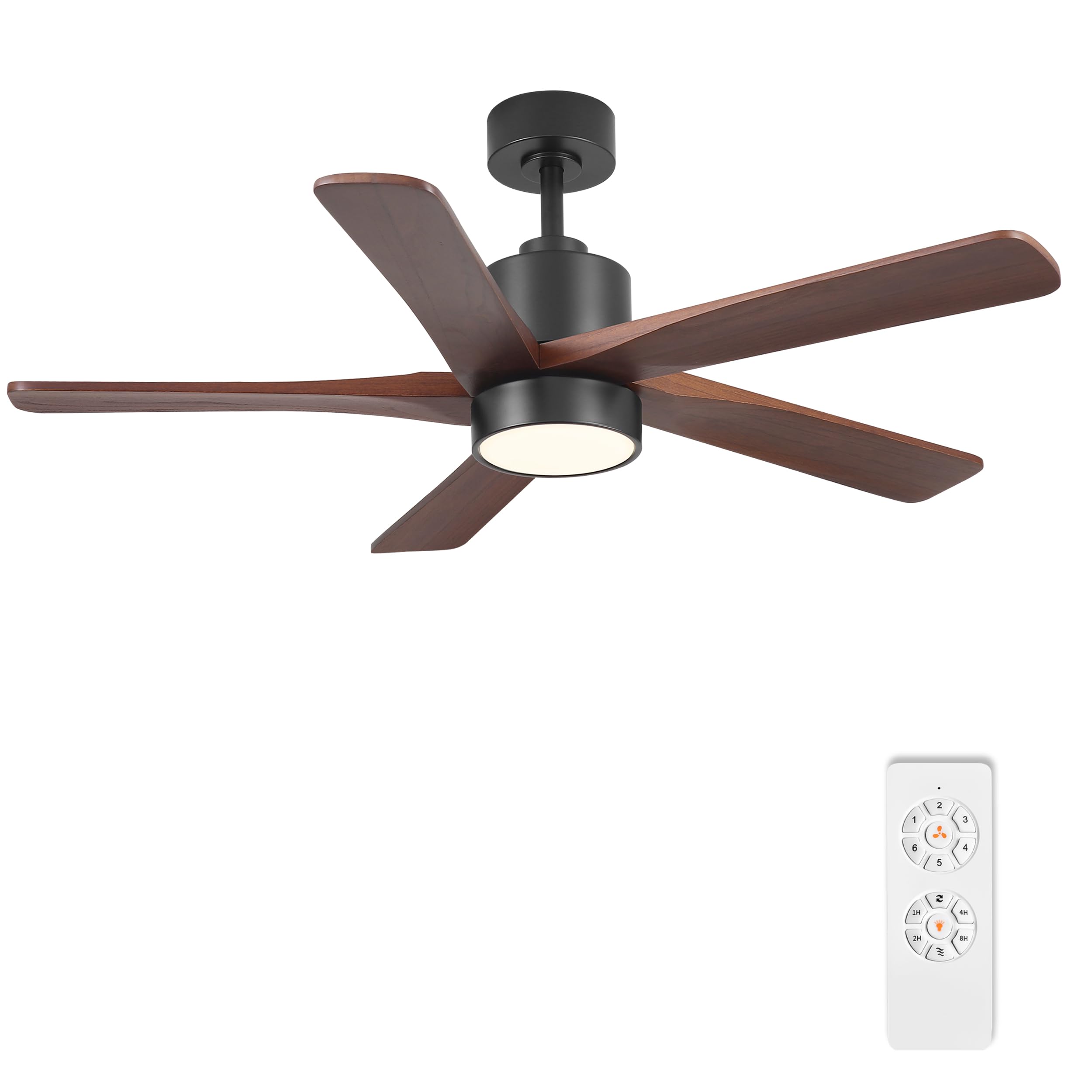 WINGBO 48 Inch Ceiling Fan With Light