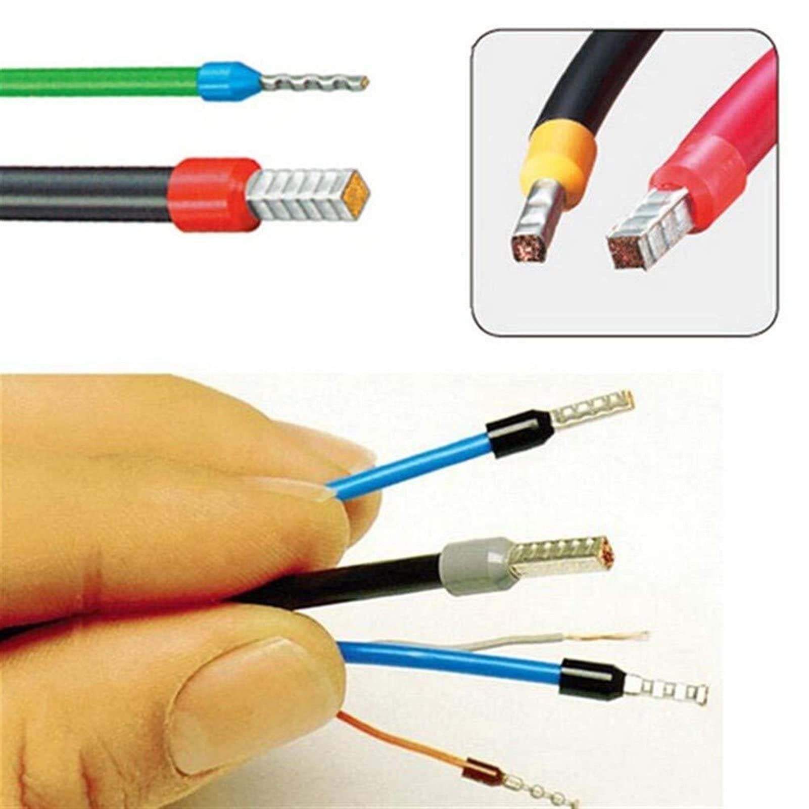 Pinza spelafili ， HSC8 6-4A AWG23-10 Pinza spelafili autoregolante Pinza crimpatrice a cricchetto Pinza crimpatrice Pinza