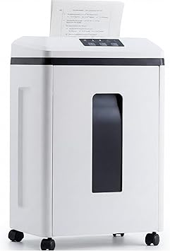 Heavy Duty Paper Shredder: 7 Sheets P-7 Ultra Micro-Cut 3/64''*5/64''