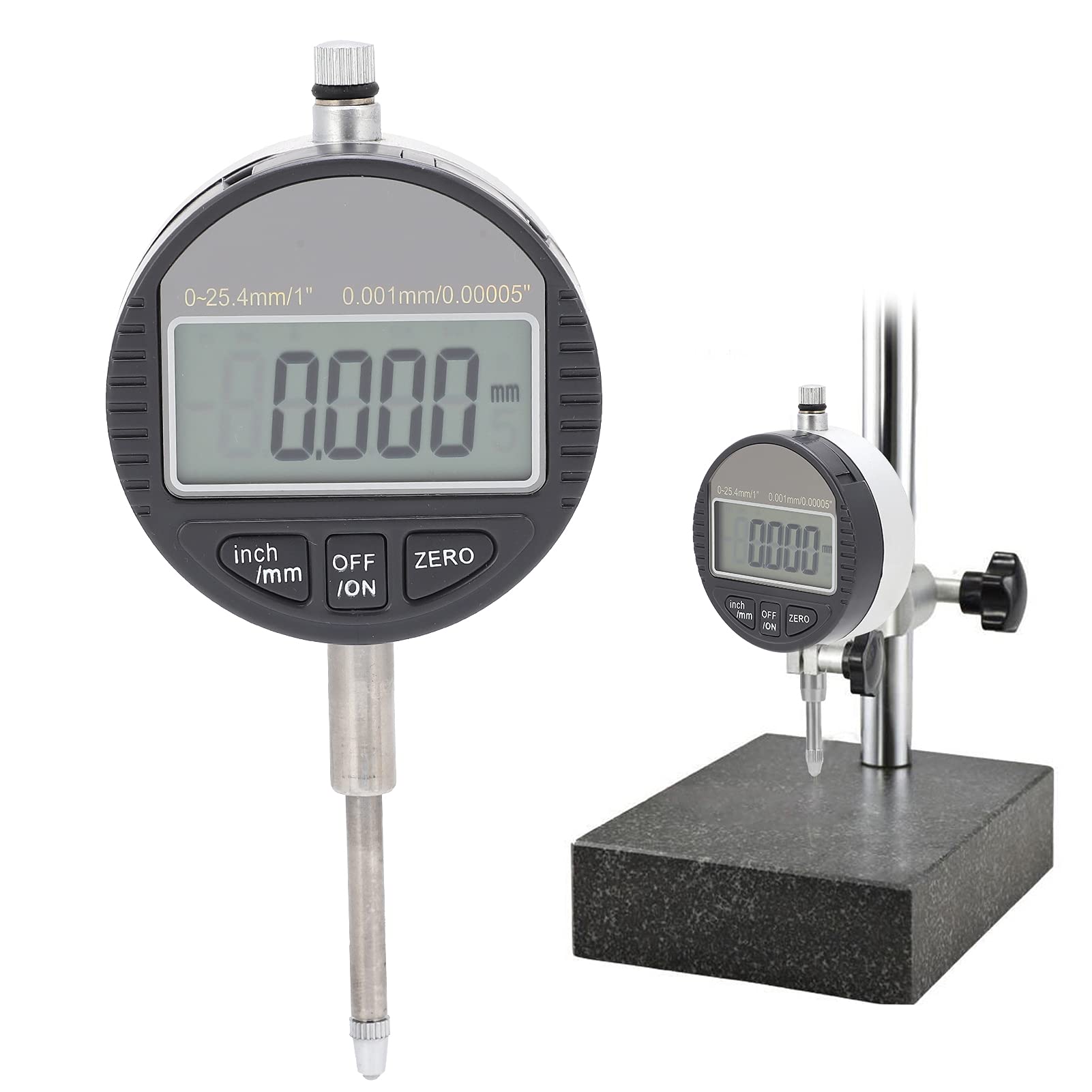 Comparatore a quadrante, comparatore a quadrante con base magnetica Progettato ergonomicamente per la produzione di macchinari per la manutenzione di apparecchiature