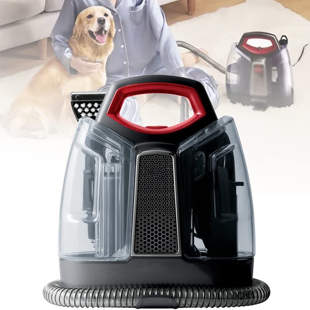 Nettoyeur de tapis avec réservoir deau propre de 1,1 L, cordon de 6 m, nettoyeur de taches de 330 W tapis et moquettes