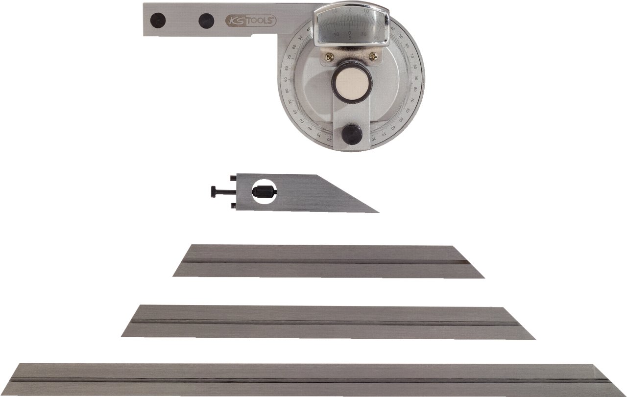 KS Tools 300.0207 Universal-Winkelmesser, 300mm