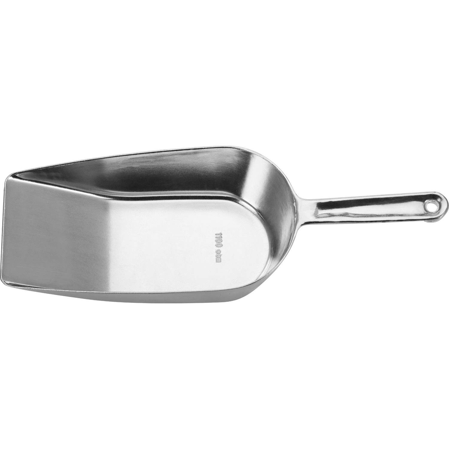 Westmark Łyżka do pieczenia/ważenia/napełniania, pojemność: 1100 ml (ok. 1000 g mąki), aluminium, Hygia, srebro, 91812291