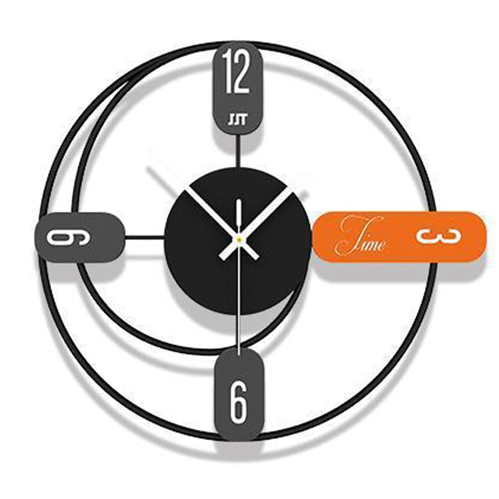 Horloge murale silencieuse créative et design pour le salon