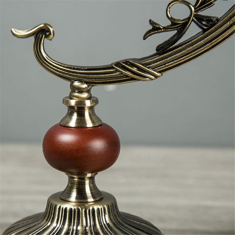 Desk Clock, Vintage Mantel Clocks, Living Room Shelf Clock,Mantel Clock Ornament Creative Decoration Bedroom Office Desk Mantle Decor, 10 inch,A-10 inch