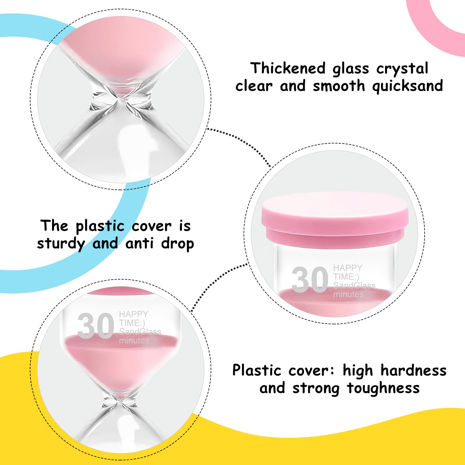 WIGUROE Sand Timer 4 Pack - Image 4