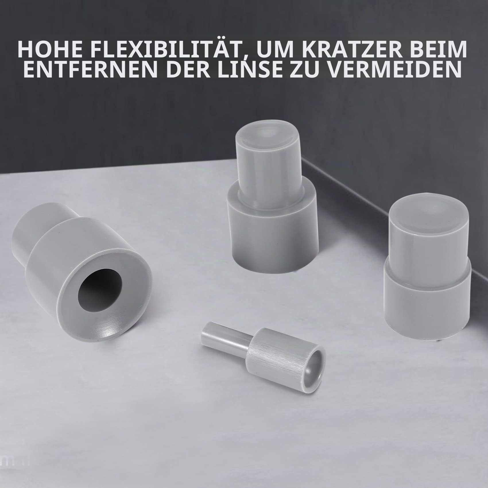 9-teiliges Objektiv-Reparaturwerkzeug-Set für Fotostudio-Zubehör Gummi, zur Entfernung von Ringen, 8-83 mm