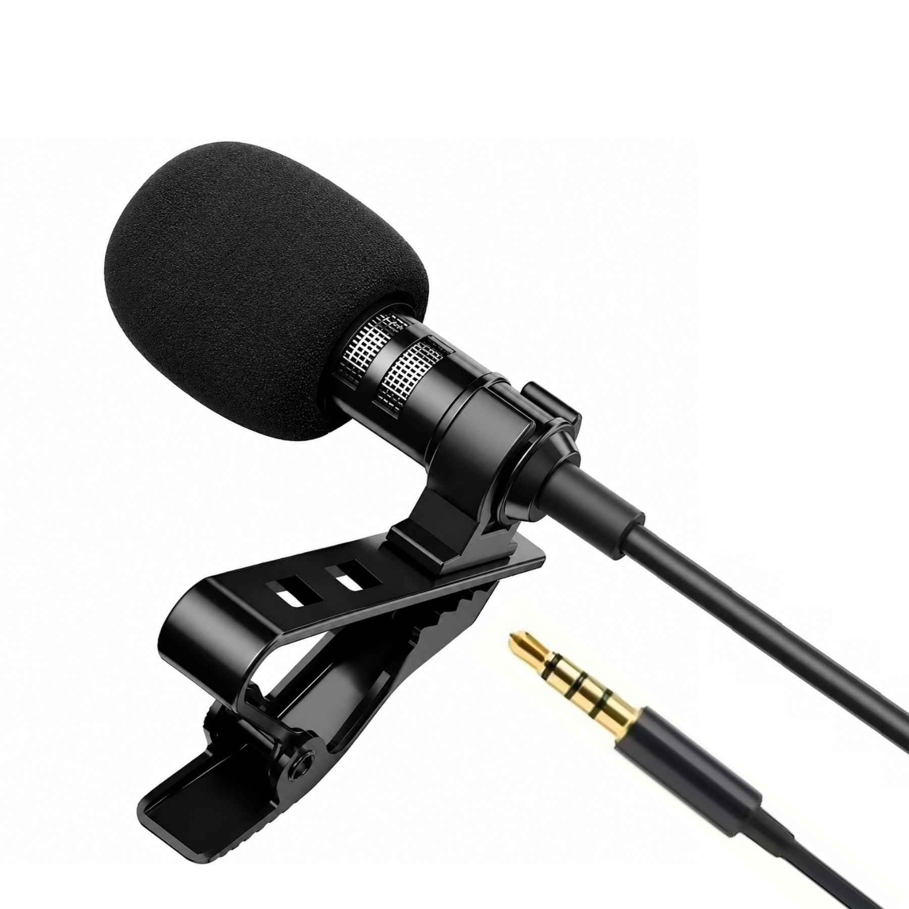 Annixa Gladiadora® 3.5mm Clip-On Microphone – Clear Voice Recording Mic for YouTube, Interviews & Vlogging – Universal Collar Mic for Mobile, PC & Laptop with Noise Reduction (AU-500 3.5mm)-image-5